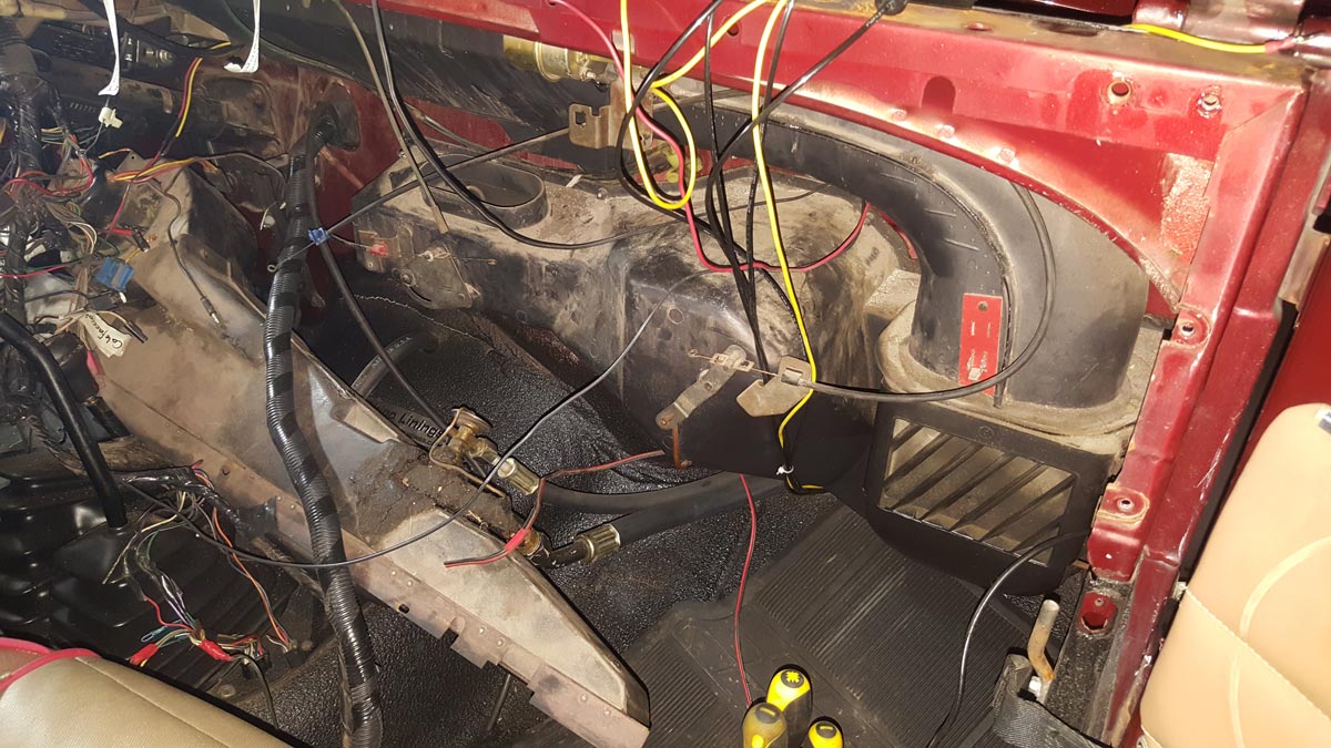 1987 YJ Dash Removal and Harness Replacement | Jeep Enthusiast Forums